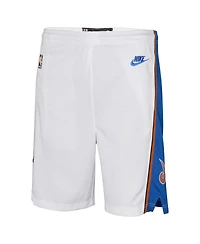 Nike Big Boys and Girls White Washington Wizards Hardwood Classics Swingman Shorts