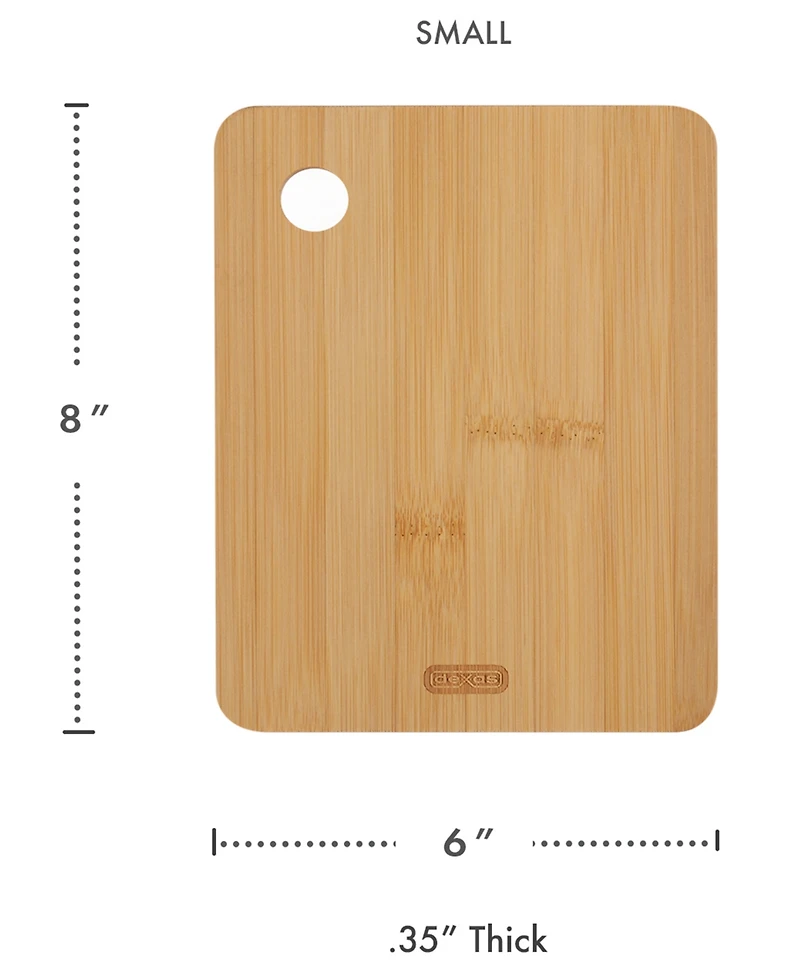 Dexas 3-Piece Bamboo Cutting Board Set