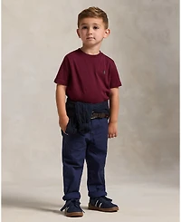 Polo Ralph Lauren Toddler and Little Boys Cotton Jersey Crewneck T-Shirt