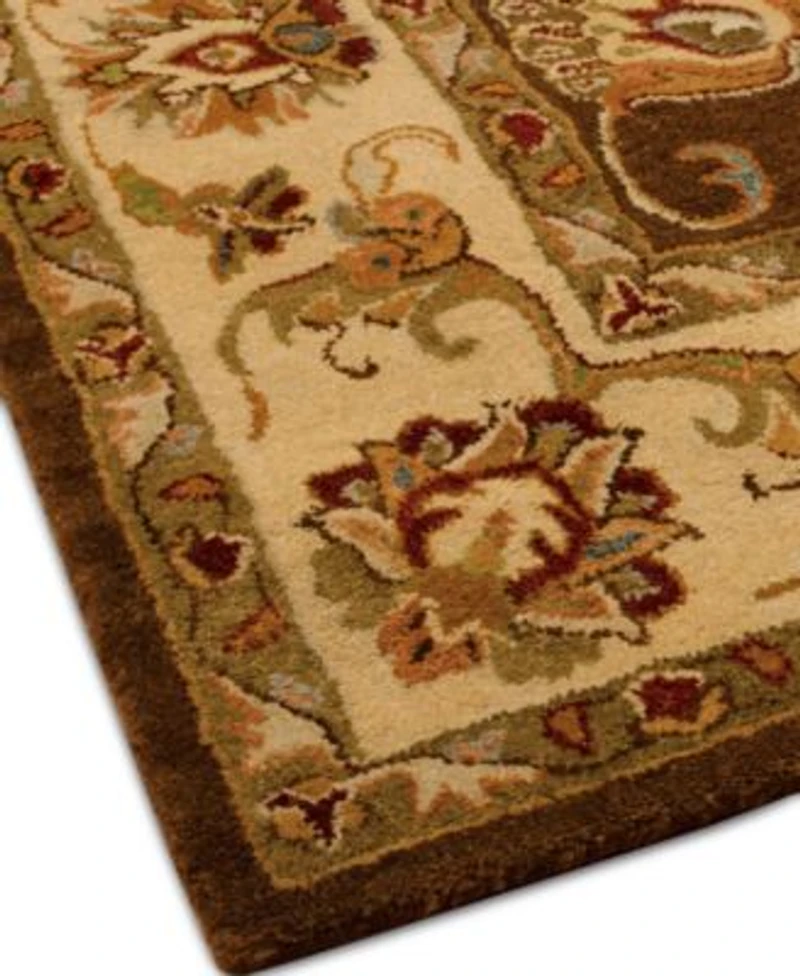 Nourison Home Rajah Antique Tabriz Brown Rug