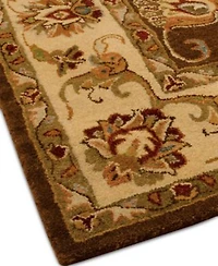 Nourison Home Rajah Antique Tabriz Brown Rug