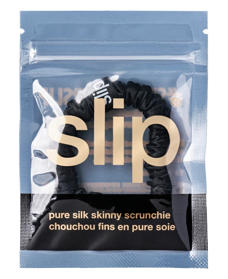 Free Slip Silk Black Skinny Scrunchie with $50 Slip purchase!