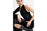Marcella Women's Manhattan Velvet Slit Gown