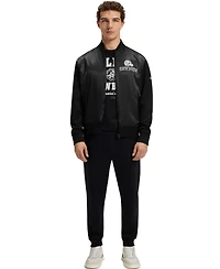 Boss x Dallas Cowboys Helmet Graphic Bomber Jacket