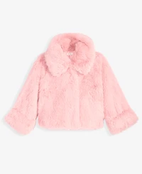 On 34th Women's Collared Faux-Fur Jacket, Macy's Exclusive