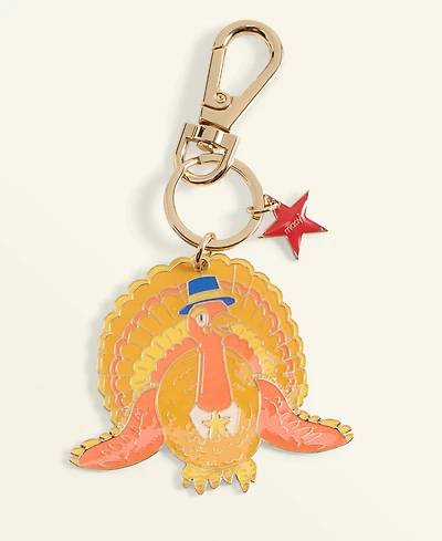 Macy's Thanksgiving Day Parade Enamel Turkey Bag Charm, Macy's Exclusive