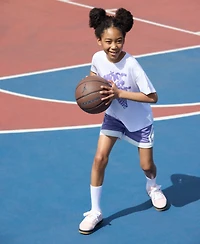 Jordan Big Girls 23 Flowers Short sleeve T-Shirt