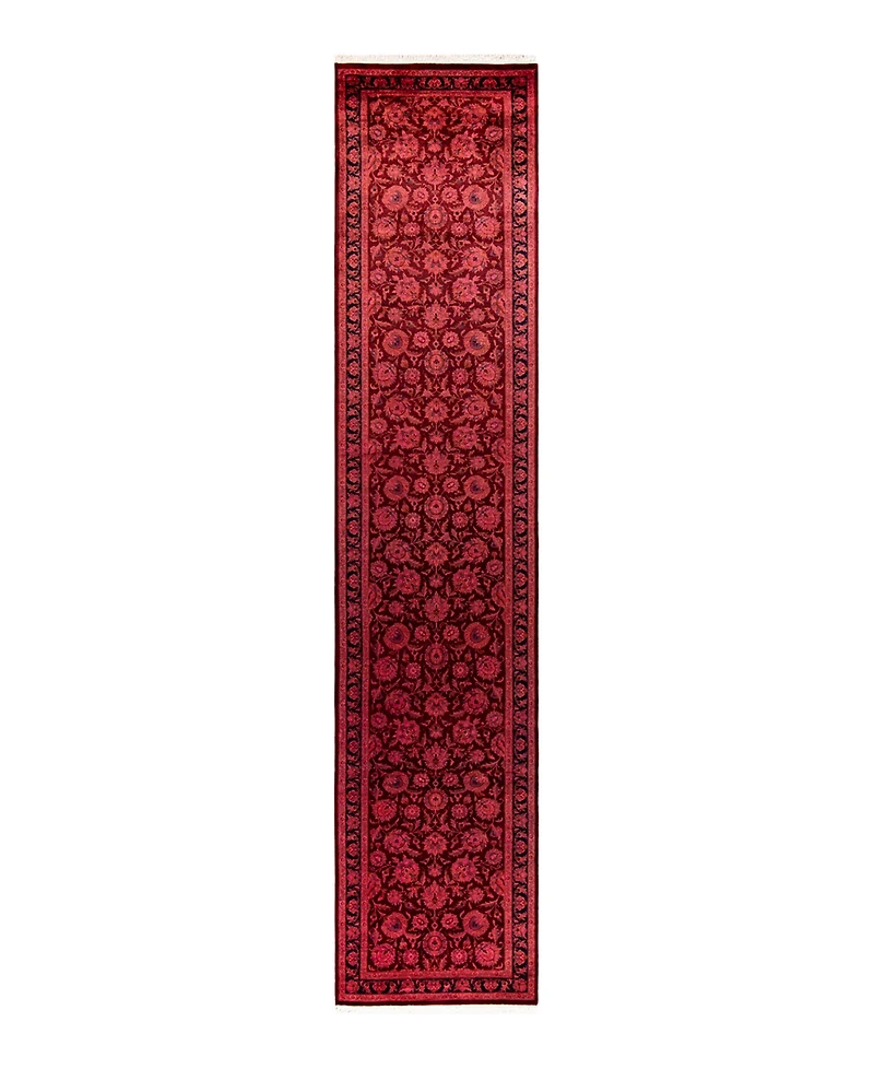 Adorn Hand Woven Rugs Fine Vibrance M1192 2'6"x12'3" Runner Area Rug