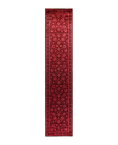 Adorn Hand Woven Rugs Fine Vibrance M1192 2'6"x12'3" Runner Area Rug
