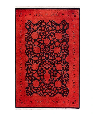 Adorn Hand Woven Rugs Fine Vibrance M1411 4'1"x6'4" Area Rug