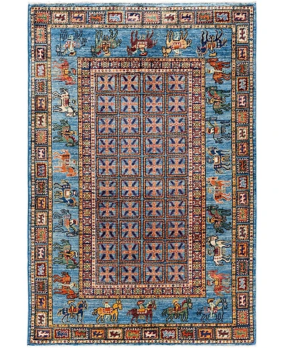 Adorn Hand Woven Rugs Serapi M0103- 4'x5'11" Area Rug