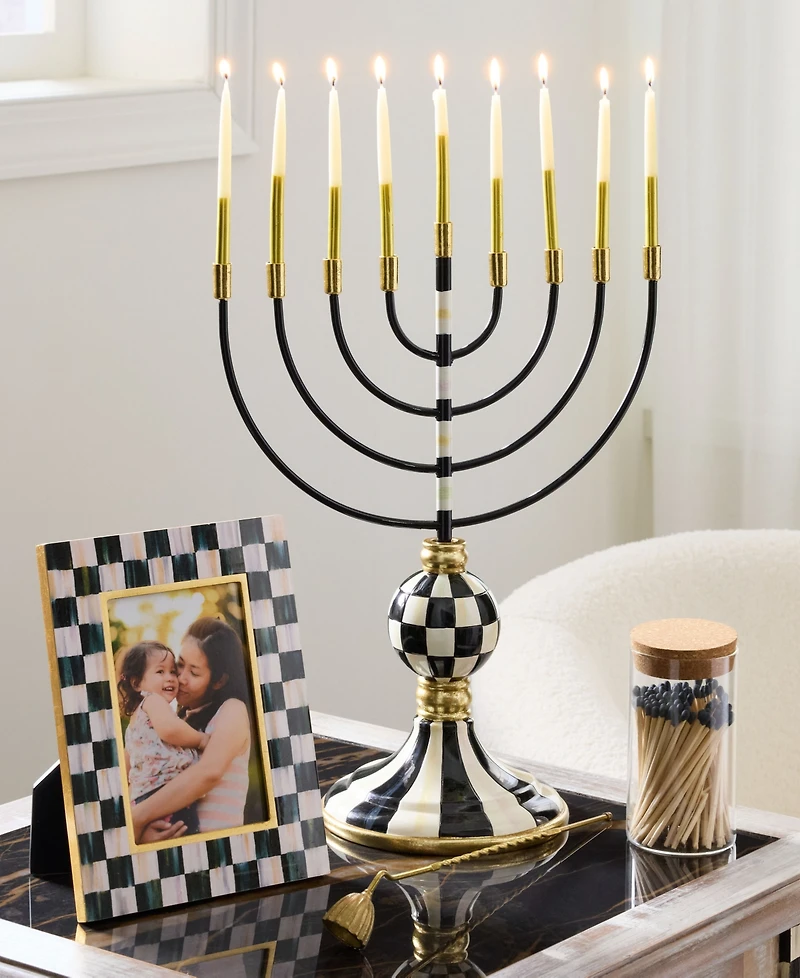 Mackenzie-Childs Courtly Menorah