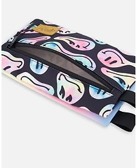 Deux par Deux Girl Double Pencil Case Smiley Face Girl - Toddler|Child