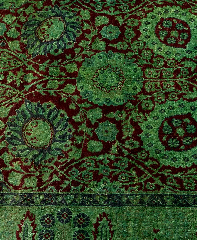 Adorn Hand Woven Rugs Fine Vibrance M1035 3'3"x8'7" Runner Area Rug