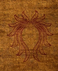 Adorn Hand Woven Rugs Fine Vibrance M1055 2'6"x11'2" Runner Area Rug