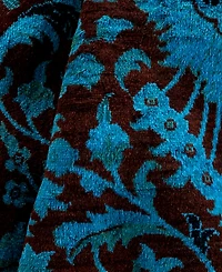 Adorn Hand Woven Rugs Fine Vibrance M1444 4'1"x6'1" Area Rug