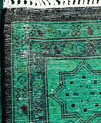 Adorn Hand Woven Rugs Fine Vibrance M1331 4'3"x19'10" Runner Area Rug