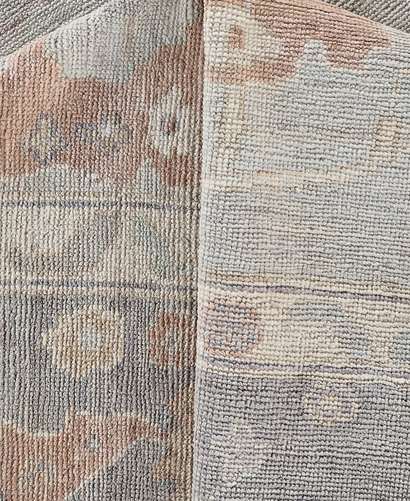 Adorn Hand Woven Rugs Colorful Oushak M0103-52 8'1"x9'9" Area Rug