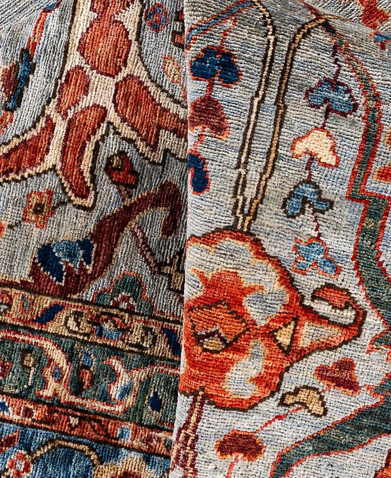 Adorn Hand Woven Rugs Serapi M0103- 8'10"x11'9" Area Rug