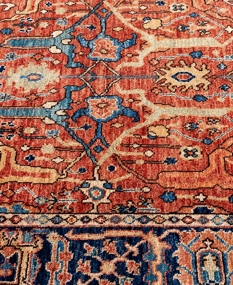 Adorn Hand Woven Rugs Serapi M0103- 4'2"x5'10" Area Rug