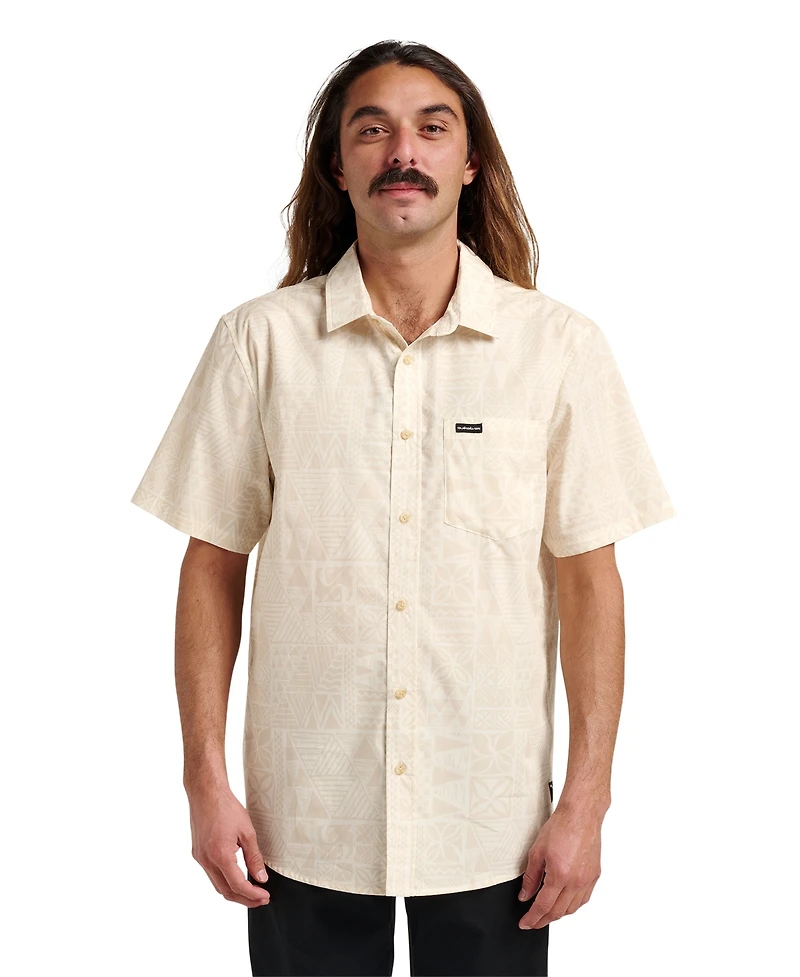 Quiksilver Men's Makaha Classic Short Sleeve Shirt