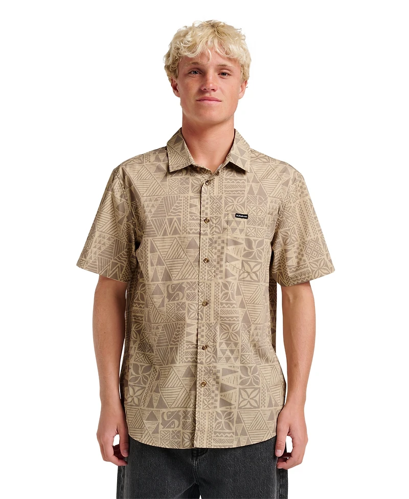 Quiksilver Men's Makaha Classic Short Sleeve Shirt