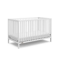 Graco Teddi 5-in-1 Convertible Crib - White