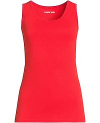 Lands' End Women's Cotton Tank Top