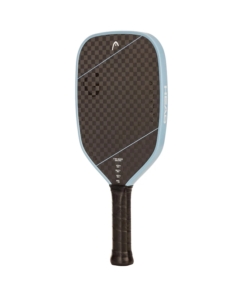 Head Gravity Tour Ex Pickleball Paddle - Black/Lt Blue / 4 1/8 / 8.6 Oz