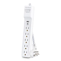 CyberPower P504UC 5-Outlet Surge Protector with Usb-a and Usb-c Port