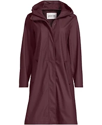 Lands' End Women's Squall Waterproof Slicker Raincoat