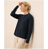 Pact Organic Cotton Classic Fine Knit Crew Sweater