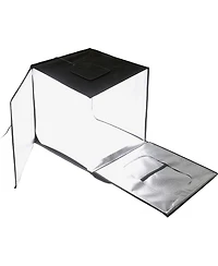 Fotodiox Pro 16x16" Led Studio-in-a-Box for Table Top Photography, Includes Folding Light Tent, Integrated Led Lights and 3 Backdrops