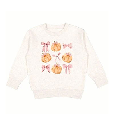 Sweet Wink Little and Big Girls Coquette Pumpkin Sweatshirt