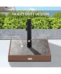 Outsunny Umbrella Ba