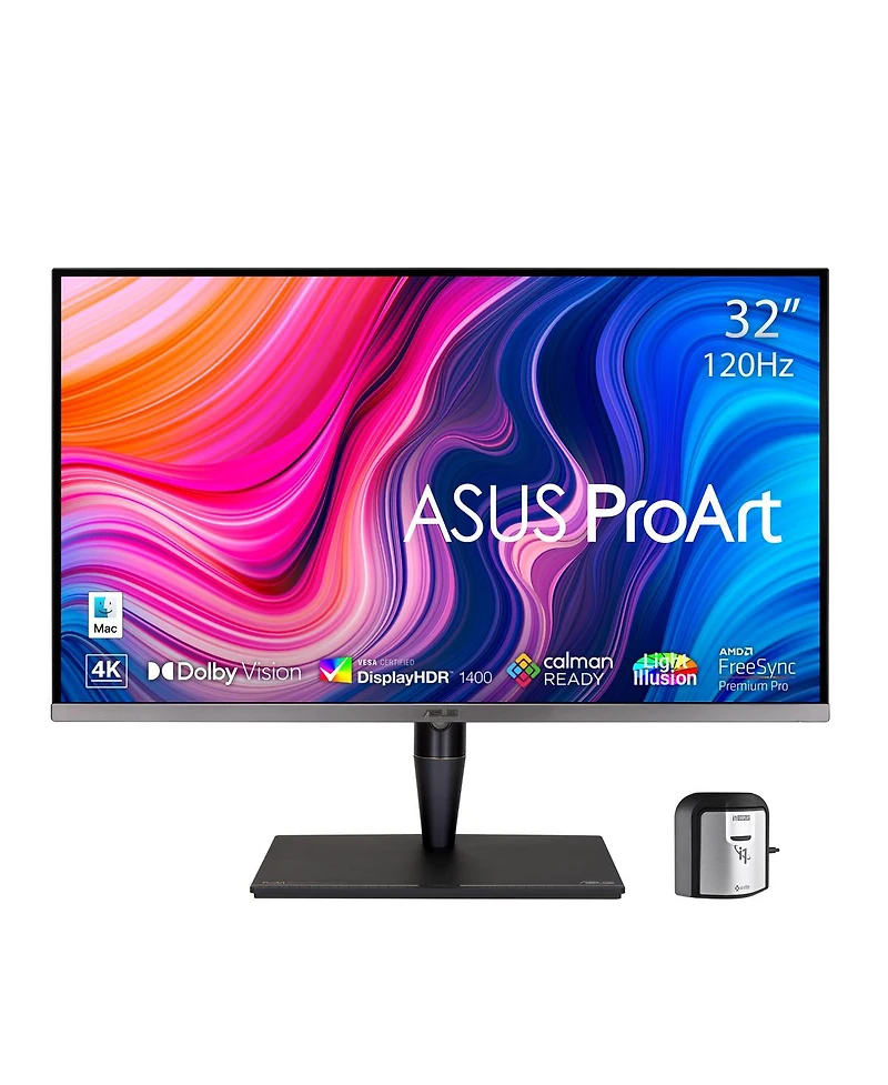 Asus ProArt Display PA32UCG-k 32" 16:9 4K Ultra Hd 120Hz Hdr Ips Led Monitor, Built-In Speakers