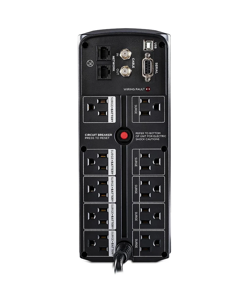 CyberPower Avr Series Computer Battery Backup, 1200VA 720W Ups, 8 Outlets