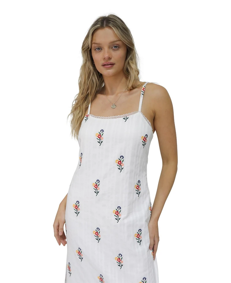 Belle & Bloom She Blooms Floral Midi Dress