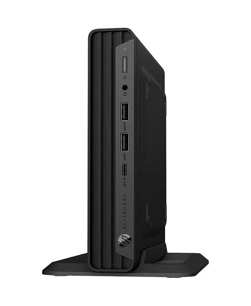 Hp Elite Mini 805 G8 Desktop Mini Pc, Amd Ryzen 5 Pro 5650GE 3.4GHz, 8GB Ram, 256GB Ssd, Windows 11 Pro, Jack Black
