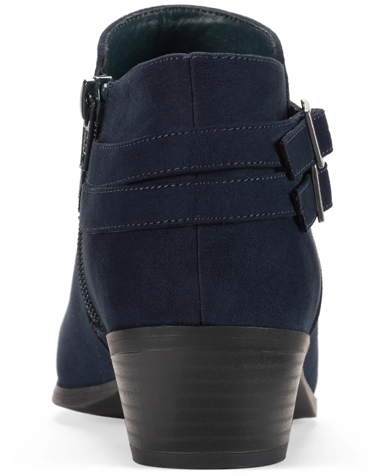 Style & Co Women's Willaa Belt Block Heel Booties, Macy's Exclusive