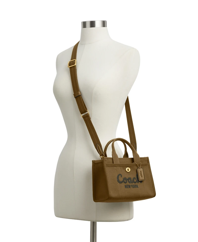 Coach Cargo Mini Canvas Tote Bag 20