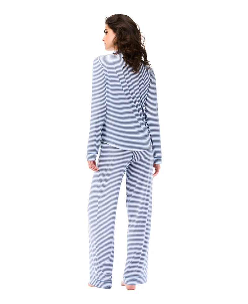Gap Women's 2-Piece Long Sleeve Sleepwear Set