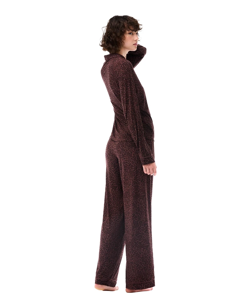Gap Women's 2-Piece Solid Sleepwear Set