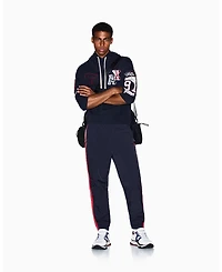 A|X Armani Exchange Men's Embroidered Multi Badge Hoodie