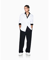 A|X Armani Exchange Men's Night Lab Embellished Woven Shirt