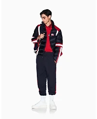 A|X Armani Exchange Men's Graphic Pique Collar Tipping Polo Shirt