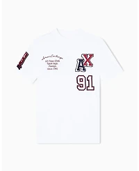 A|X Armani Exchange Men's Multi Badge Logo T-Shirt
