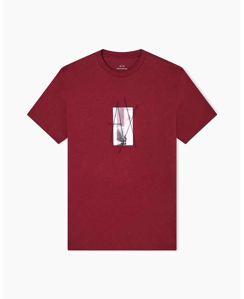 A|X Armani Exchange Men's Center A X Graphic T-Shirt