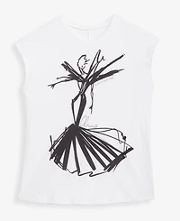 I.n.c. International Concepts Women's Cotton 40th Anniversary Collaboration T-Shirt, Macy's Exclusive