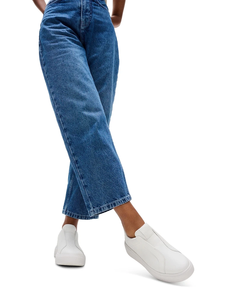 FitFlop Women's Rtg Leather Laceless Sneakers